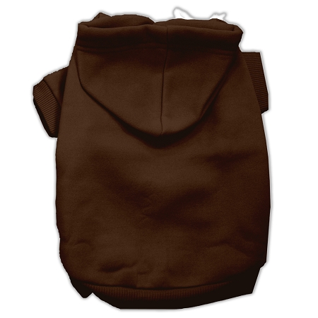 Blank Pet Hoodies Brown Size XS